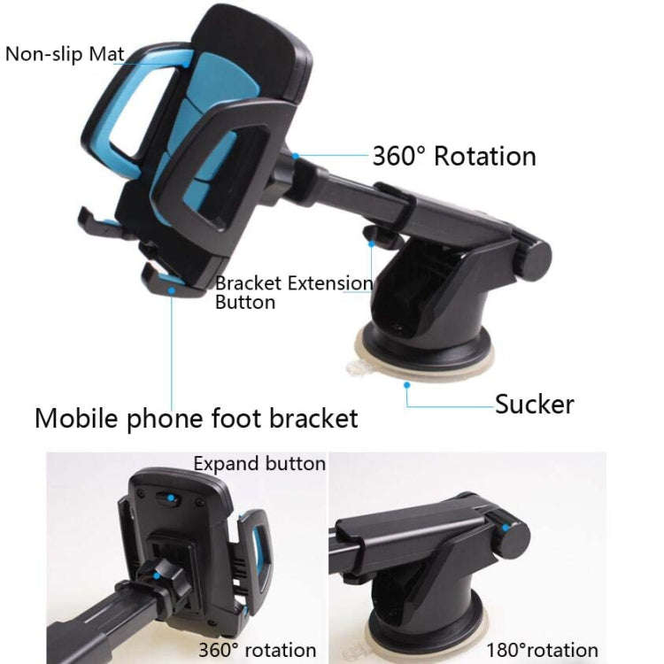 Car Phone Holder Car Air Outlet Mobile Phone Holder Suction Cup Navigation Instrument Panel Gener...