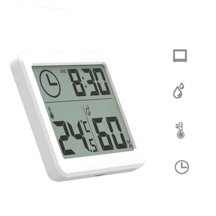 Multifunction Automatic Electronic Temperature and Humidity Monitor Clock with 3.2 inch Large LCD...