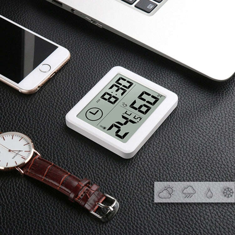 Multifunction Automatic Electronic Temperature and Humidity Monitor Clock with 3.2 inch Large LCD...