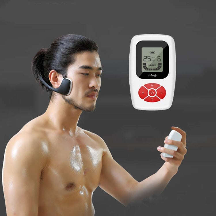 Micro-Current Facial Massager Smart Lazy Face-Lifting Device EMS Beauty Device(Black)