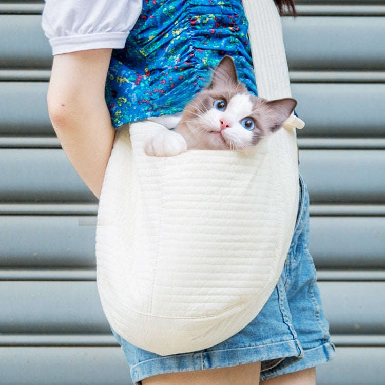 Pet Outing Messenger Bag Large Capacity Single Shoulder Bag, Size:S