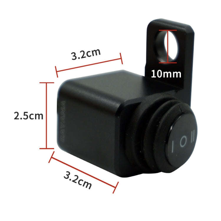 RAYANA Motorcycle Off-Road Vehicle Modification Parts Aluminum Alloy Mirror Seat Switch Headlight...