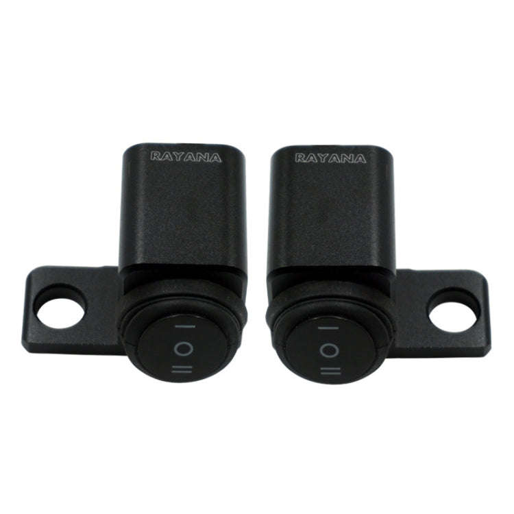 RAYANA Motorcycle Off-Road Vehicle Modification Parts Aluminum Alloy Mirror Seat Switch Headlight...