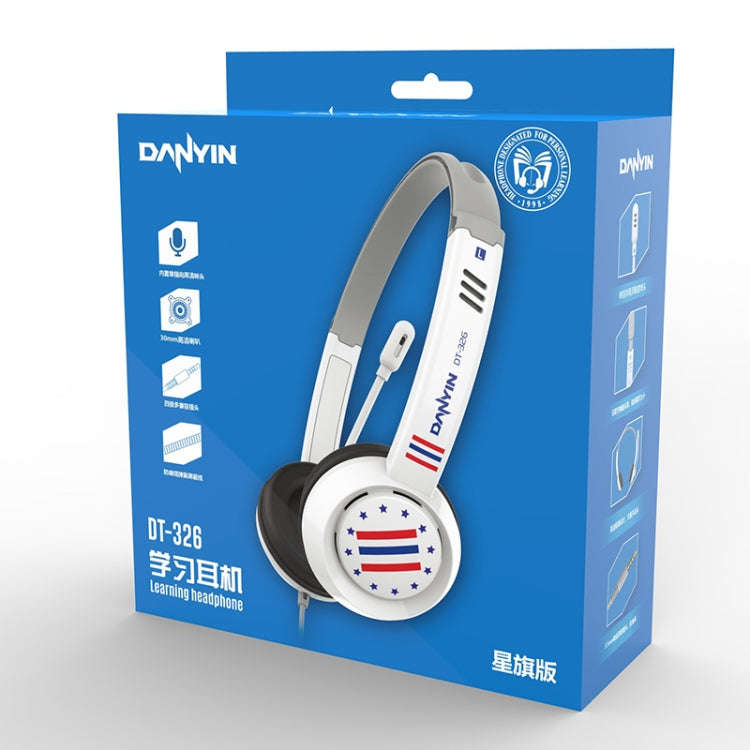 DANYIN DT326 Head-mounted Desktop Computer Children Learning Wire Headset with Microphone, Cable ...