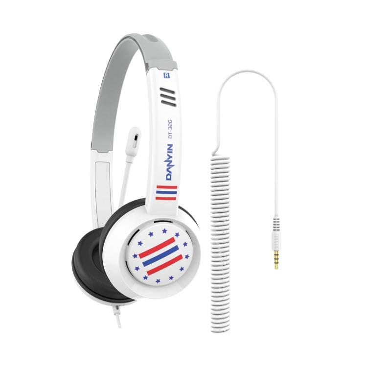 DANYIN DT326 Head-mounted Desktop Computer Children Learning Wire Headset with Microphone, Cable ...