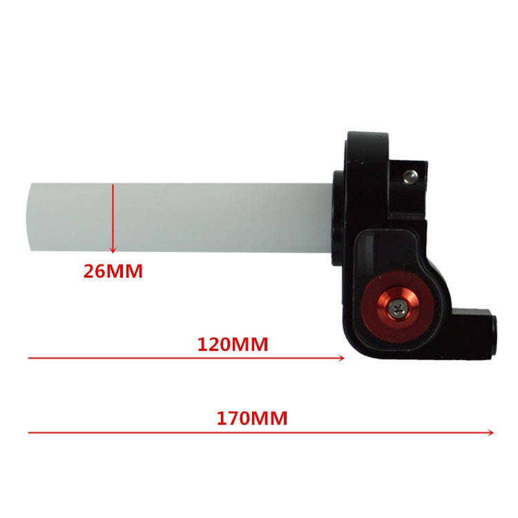 Motorcycle Modification Can See Through Bearing Color Roller Oiler Seat Big Screw Oil(Red)