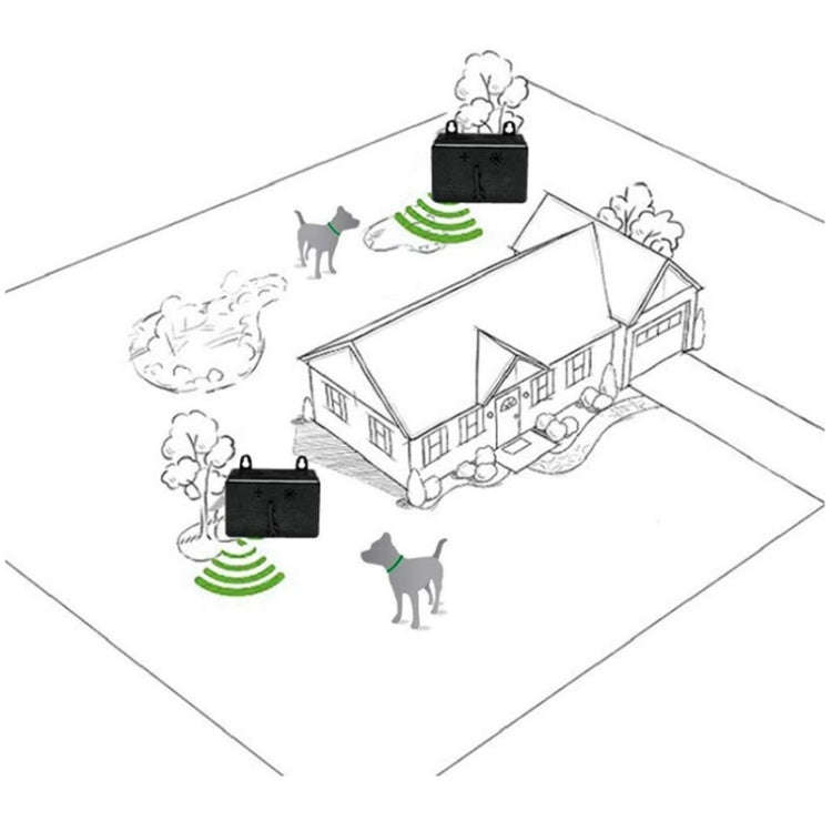 Ultrasonic Dog Repeller Pet Automatic Bark Stopper Dog Training Supplies, Specification: CSB20 (R...