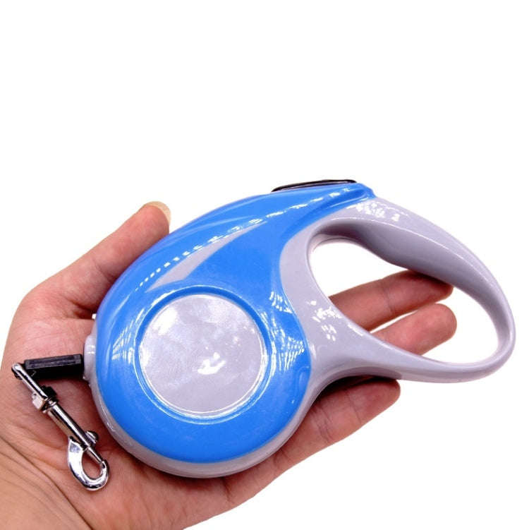 Automatic Pet Traction Device Household Dog Walking Retractable Traction Rope, Length:5m(Blue)