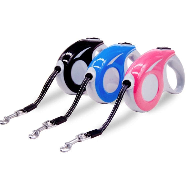 Automatic Pet Traction Device Household Dog Walking Retractable Traction Rope, Length:5m(Blue)