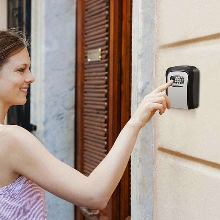 HG2 Arc Wall Mounted Password Key Box(Black)