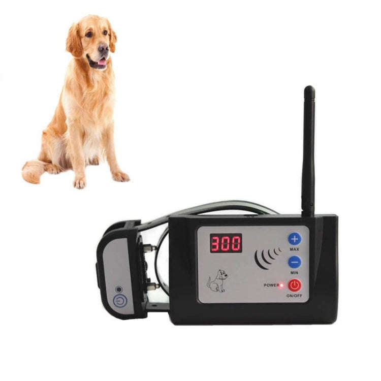 300 Meters Smart Wireless Pet Fence Waterproof Collar with Night Reflective Yarn Protective Fence...