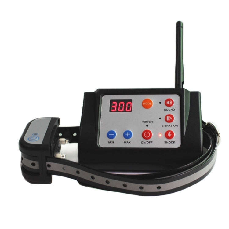 2 In 1 Smart Wireless Waterproof Fence Remote Dog Trainer with Collar, Style:420G(AU Plug)