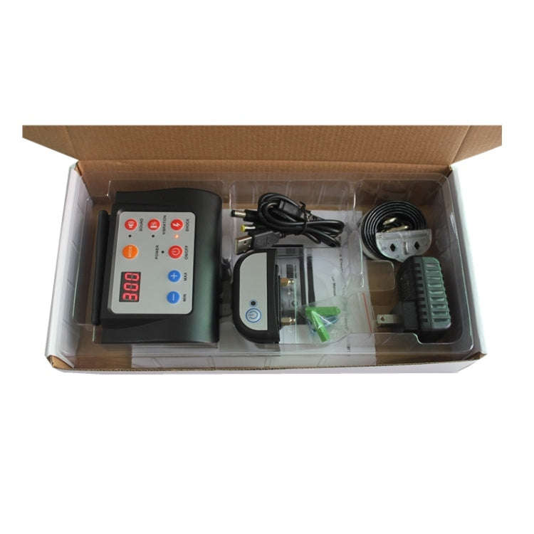 2 In 1 Smart Wireless Waterproof Fence Remote Dog Trainer with Collar, Style:700G(US Plug)