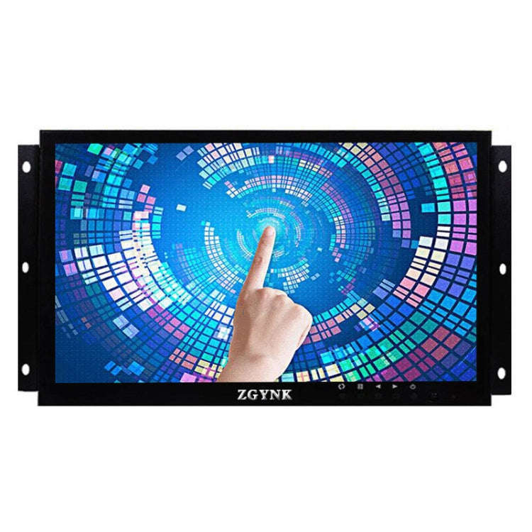 ZGYNK HB1303Q Embedded Industrial Capacitive Touch Display, US Plug, Size: 15.6 inch, Style:Resistor