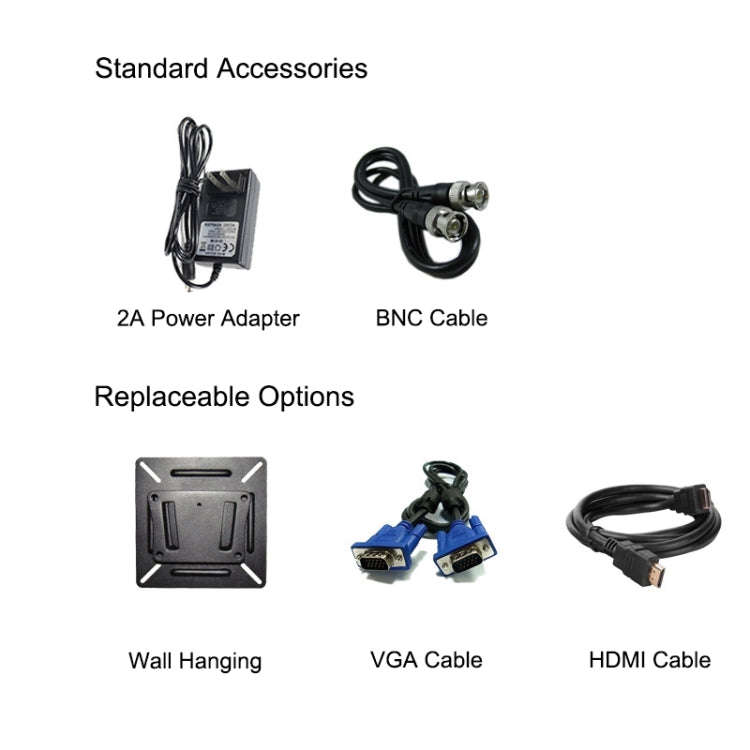 ZGYNK HB1303Q Embedded Industrial Capacitive Touch Display, US Plug, Size: 15.6 inch, Style:Resistor