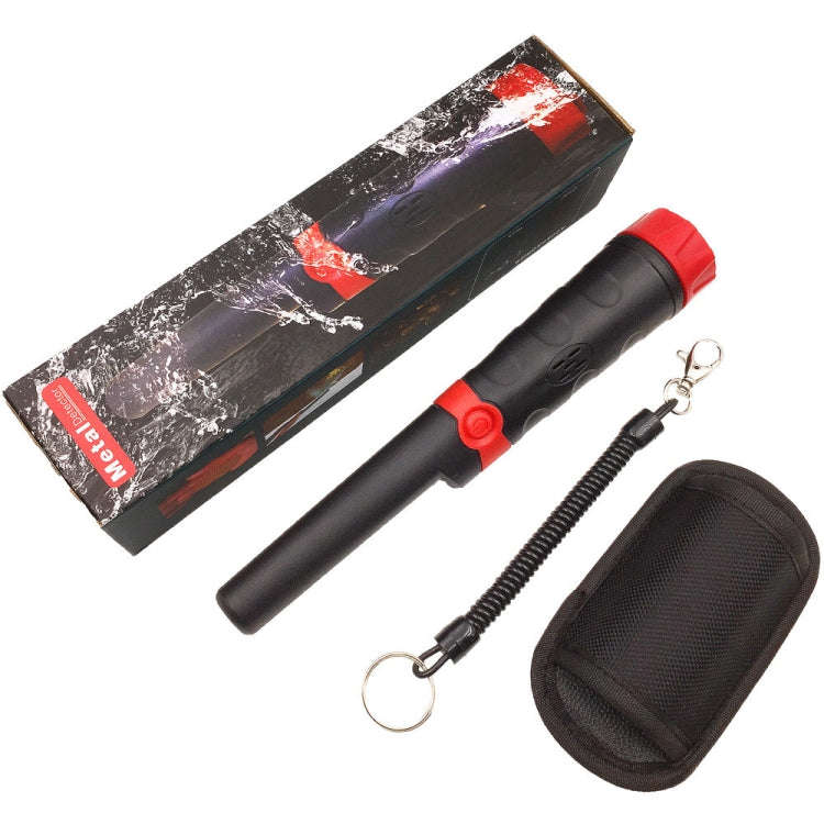 MD970 Waterproof High Sensitivity Metal Positioning Rod Adjustable Sensitivity Metal Detector(Black)