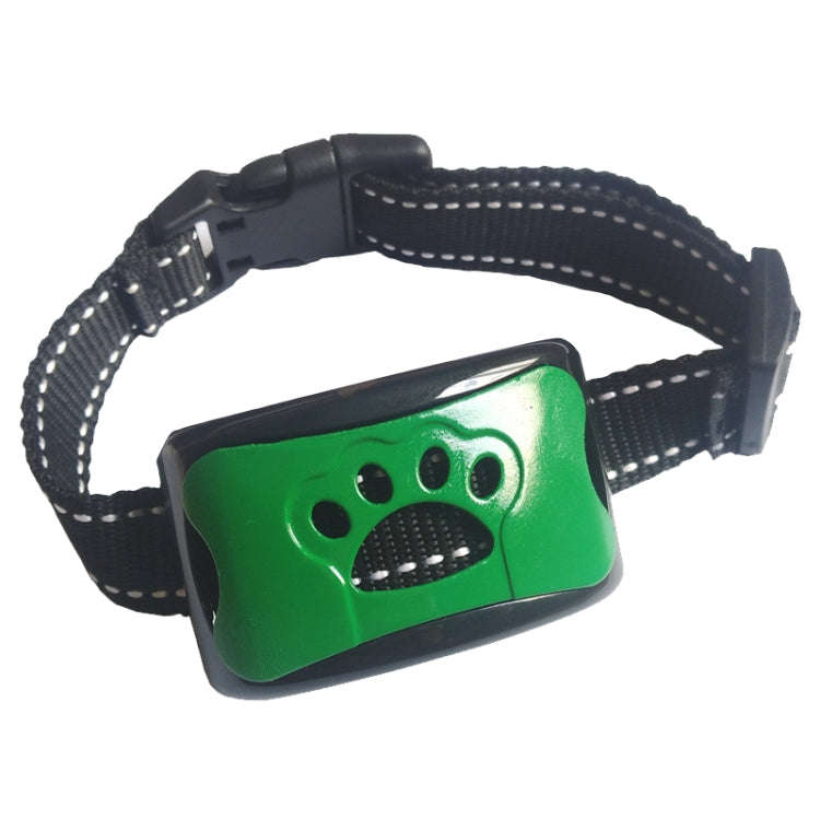 Rechargeable Waterproof Intelligent Identification Automatic Lock Bark Stop(Green)