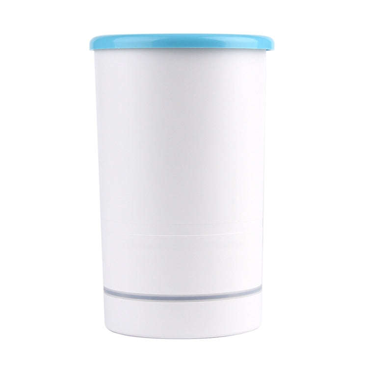 Pets Automatic Foot-Washing Cup Cats Dogs Extremities Cleaning Artifact, Size:S 6-11cm(Blue White)