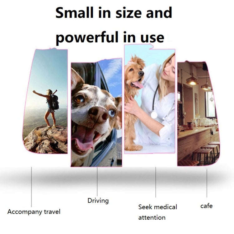 Portable Pet Backpack Dog Go Out Messenger Folding Bag Pet Supplies, Specification: Small(Purple)