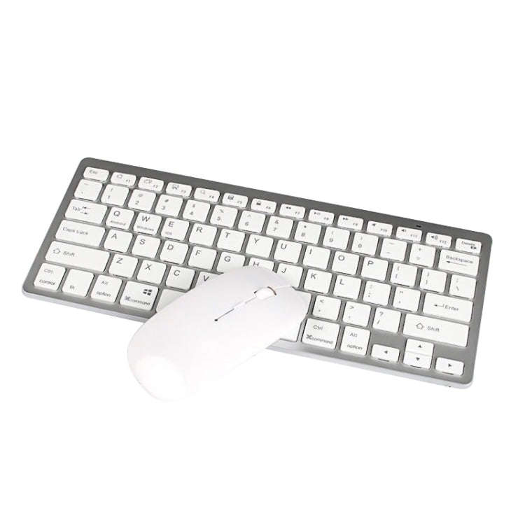 X5 2 in 1 Ultra-Thin Mini Wireless Bluetooth Keyboard + Bluetooth Mouse Set, Support Win / Androi...