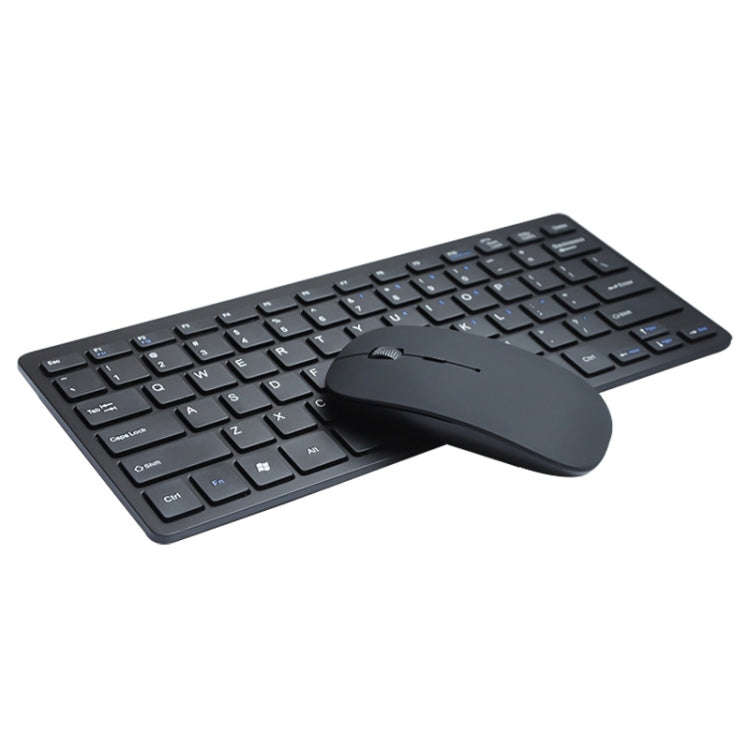 X5 2 in 1 Ultra-Thin Mini Wireless Bluetooth Keyboard + Bluetooth Mouse Set, Support Win / Androi...