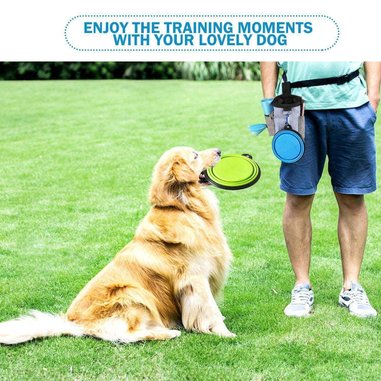 Dog Training Bag Outing Food Snacks Garbage Bag Dog Outing Training Waist Bag Pet Training Bag, S...