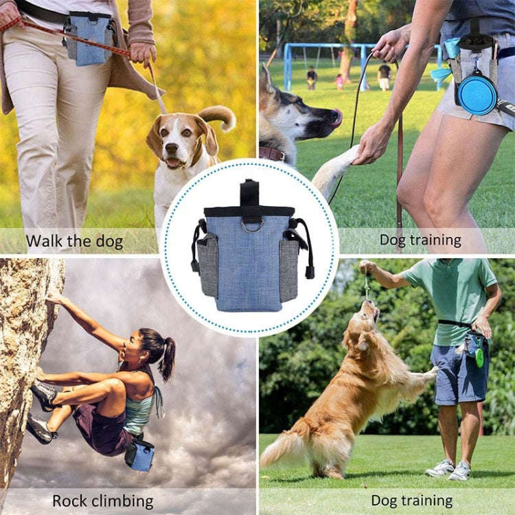 Dog Training Bag Outing Food Snacks Garbage Bag Dog Outing Training Waist Bag Pet Training Bag, S...