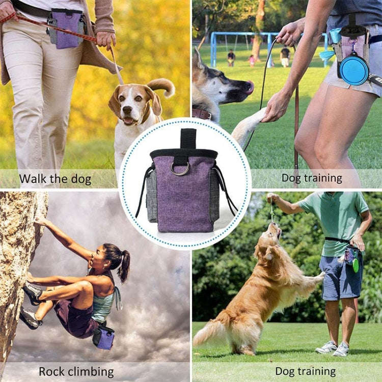Pet Training Waist Bag With Belt Portable Outing Training Pet Snack Bag, Specification: Waist Bag...