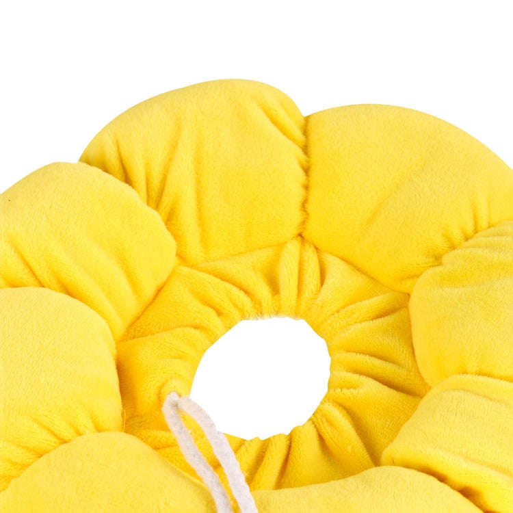 Pet Supplies Cat Headgear Cat Toy Anti-Bite Ring, Specification: XS(Golden Yellow)