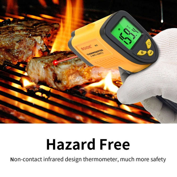 BSIDE H1 550 Degree Celsius Infrared Thermometer Handheld Non-Contact Thermometer