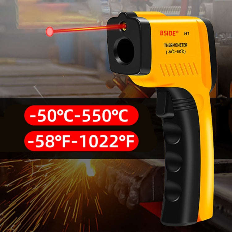 BSIDE H1 550 Degree Celsius Infrared Thermometer Handheld Non-Contact Thermometer