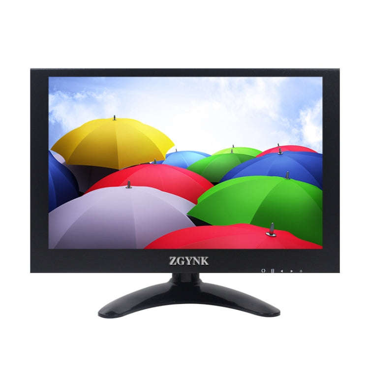 ZGYNK B1042 Portable High-Definition Metal Computer Monitor Display, Size:10.1 inch VGA AV HDMI BNC