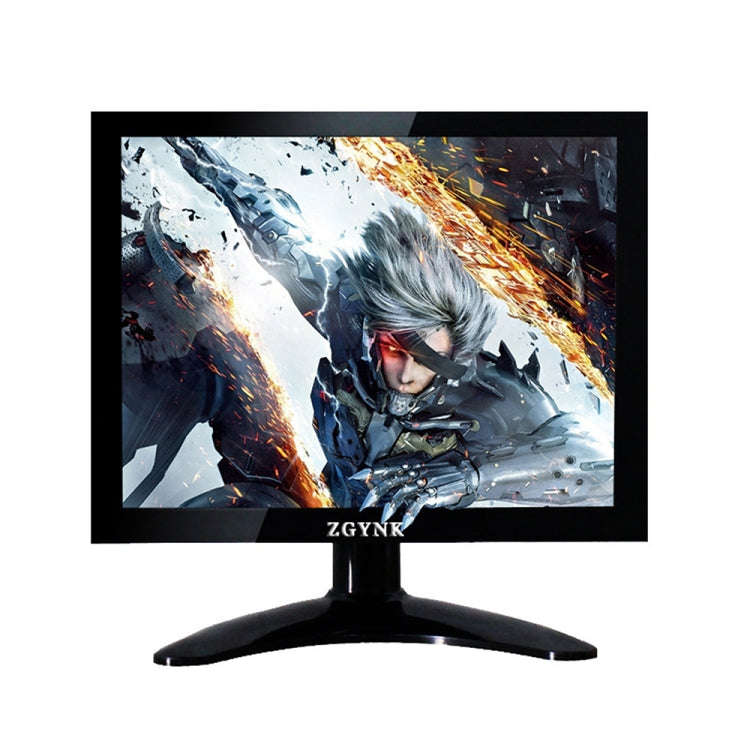 ZGYNK B1042 Portable High-Definition Metal Computer Monitor Display, Size:10.1 inch VGA AV HDMI BNC