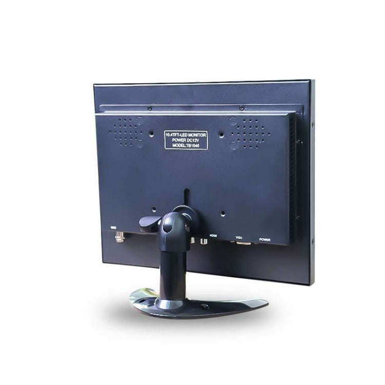 ZGYNK B1042 Portable High-Definition Metal Computer Monitor Display, Size:10.1 inch VGA AV HDMI BNC