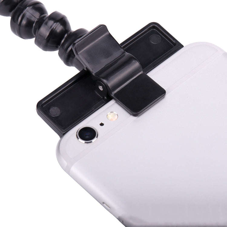 Pet Camera Artifact Dog Cat Looking At Camera Phone Clip(White)