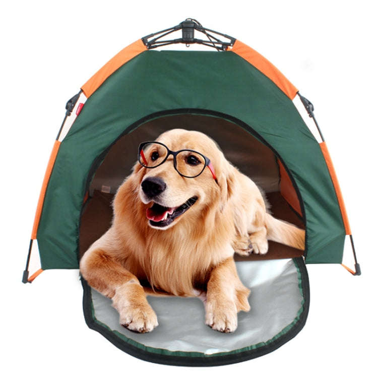 Outdoor Pet Tent Automatic Collapsible Cat House Kennel Rainproof And Sunscreen Portable Pet Kenn...