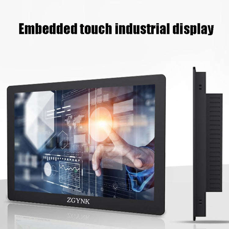 ZGYNK KQ101 HD Embedded Display Industrial Screen, Size: 10 inch, Style:Embedded