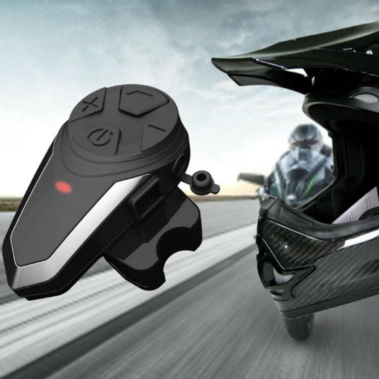 BT-S3 Motorcycle Helmet Bluetooth Headset Motorcycle Intercom Bluetooth Headset, Specification:Wi...