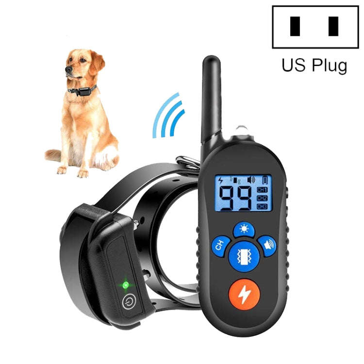 800m Remote Control Electric Shock Bark Stopper Vibration Warning Pet Supplies Electronic Waterpr...