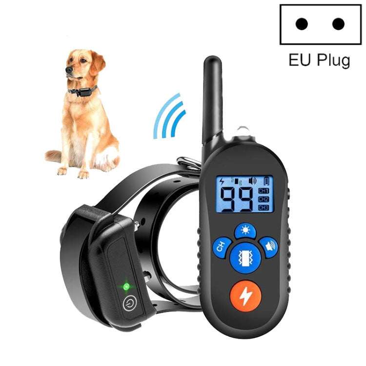 800m Remote Control Electric Shock Bark Stopper Vibration Warning Pet Supplies Electronic Waterpr...