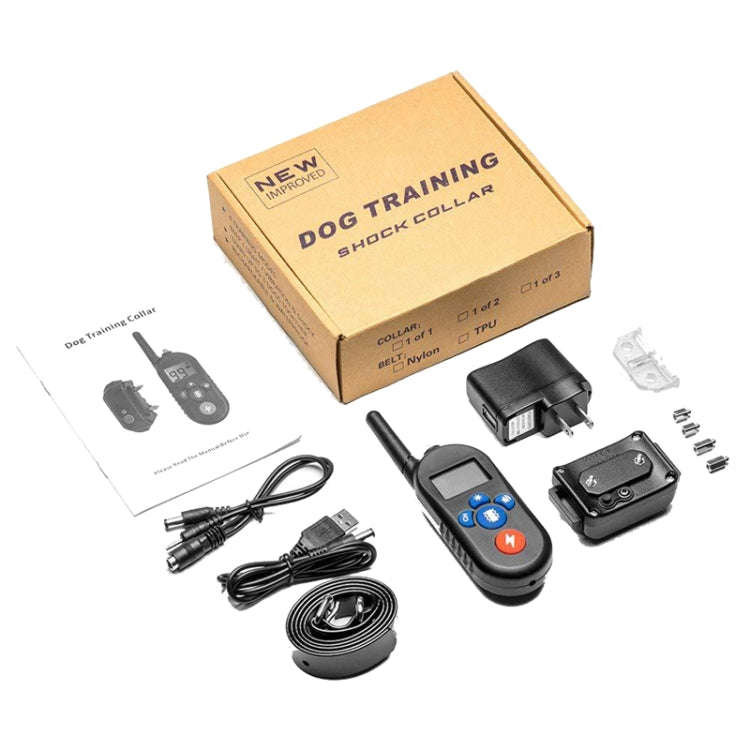 800m Remote Control Electric Shock Bark Stopper Vibration Warning Pet Supplies Electronic Waterpr...