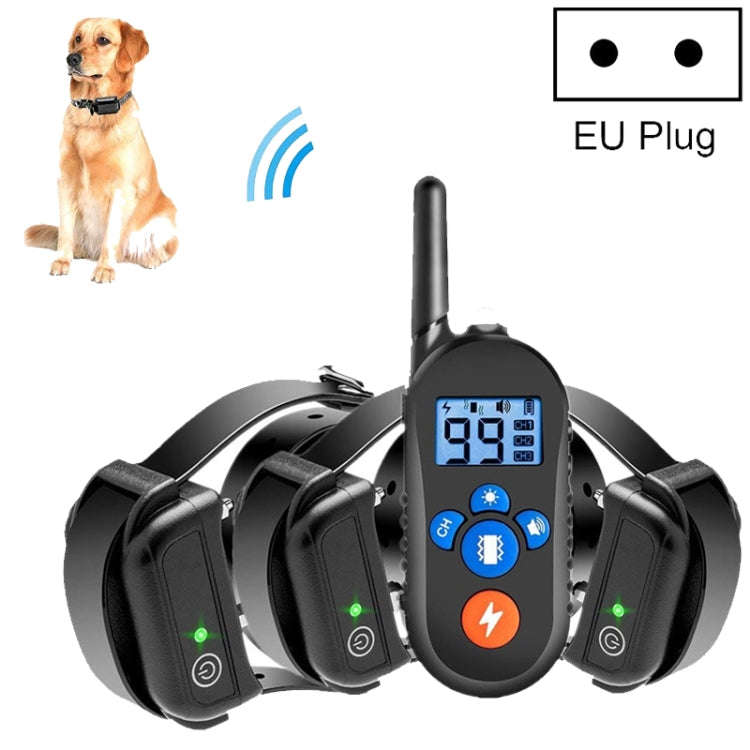 800m Remote Control Electric Shock Bark Stopper Vibration Warning Pet Supplies Electronic Waterpr...