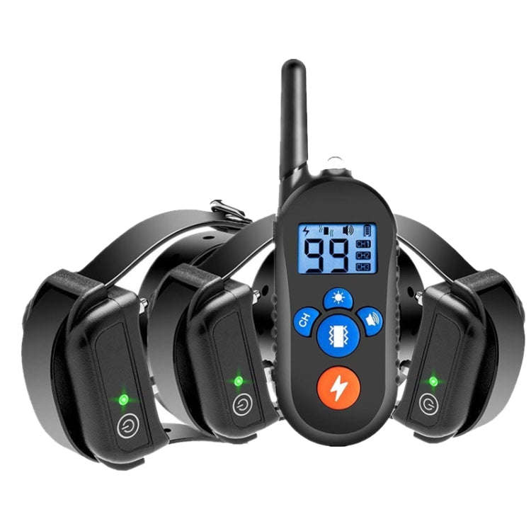 800m Remote Control Electric Shock Bark Stopper Vibration Warning Pet Supplies Electronic Waterpr...