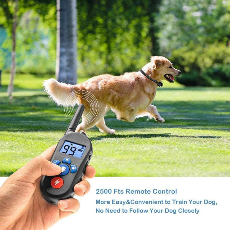 800m Remote Control Electric Shock Bark Stopper Vibration Warning Pet Supplies Electronic Waterpr...