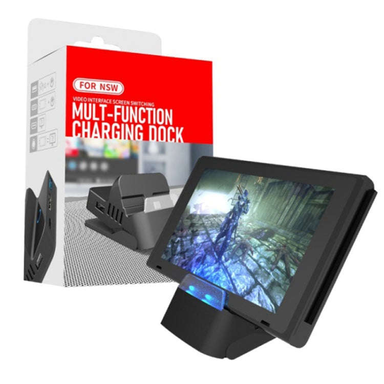 Video Projection Converter Cooling Portable Charging Base For Switch, Color of the product: HDMI