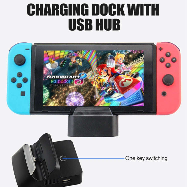 Video Projection Converter Cooling Portable Charging Base For Switch, Color of the product: Bluet...