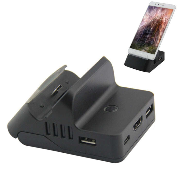 Video Projection Converter Cooling Portable Charging Base For Switch, Color of the product: Keybo...