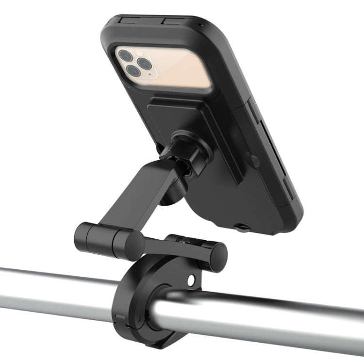 Motorcycle Rearview Mirror Mobile Phone Bracket Locomotive Mobile Phone Bracket Bicycle Handle Wa...