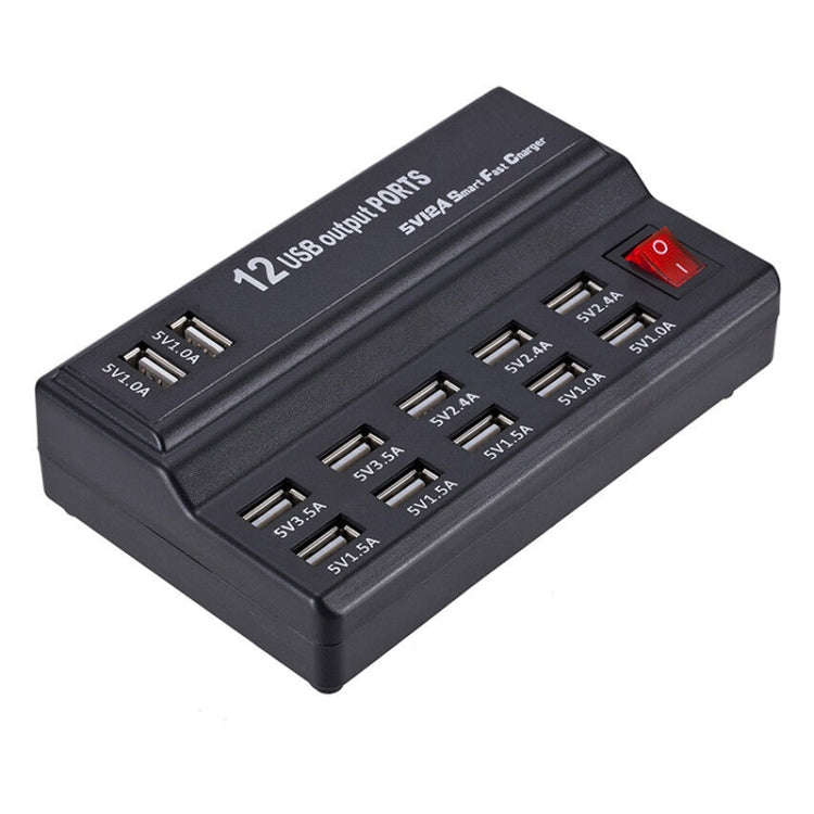 100-240V USB Interface Smart Fast Charge Digital Electronic Charger Multifunctional Charger, US P...
