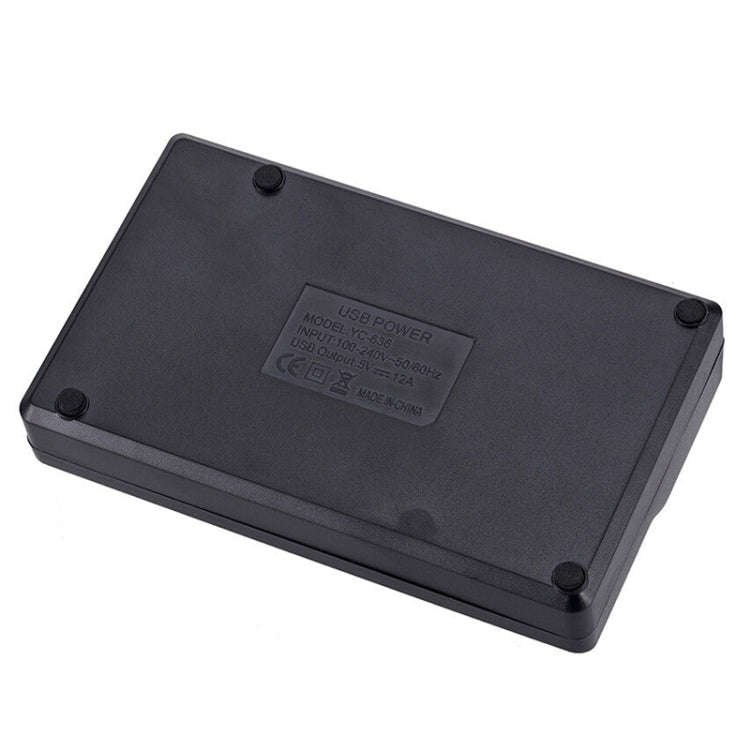 100-240V USB Interface Smart Fast Charge Digital Electronic Charger Multifunctional Charger, US P...